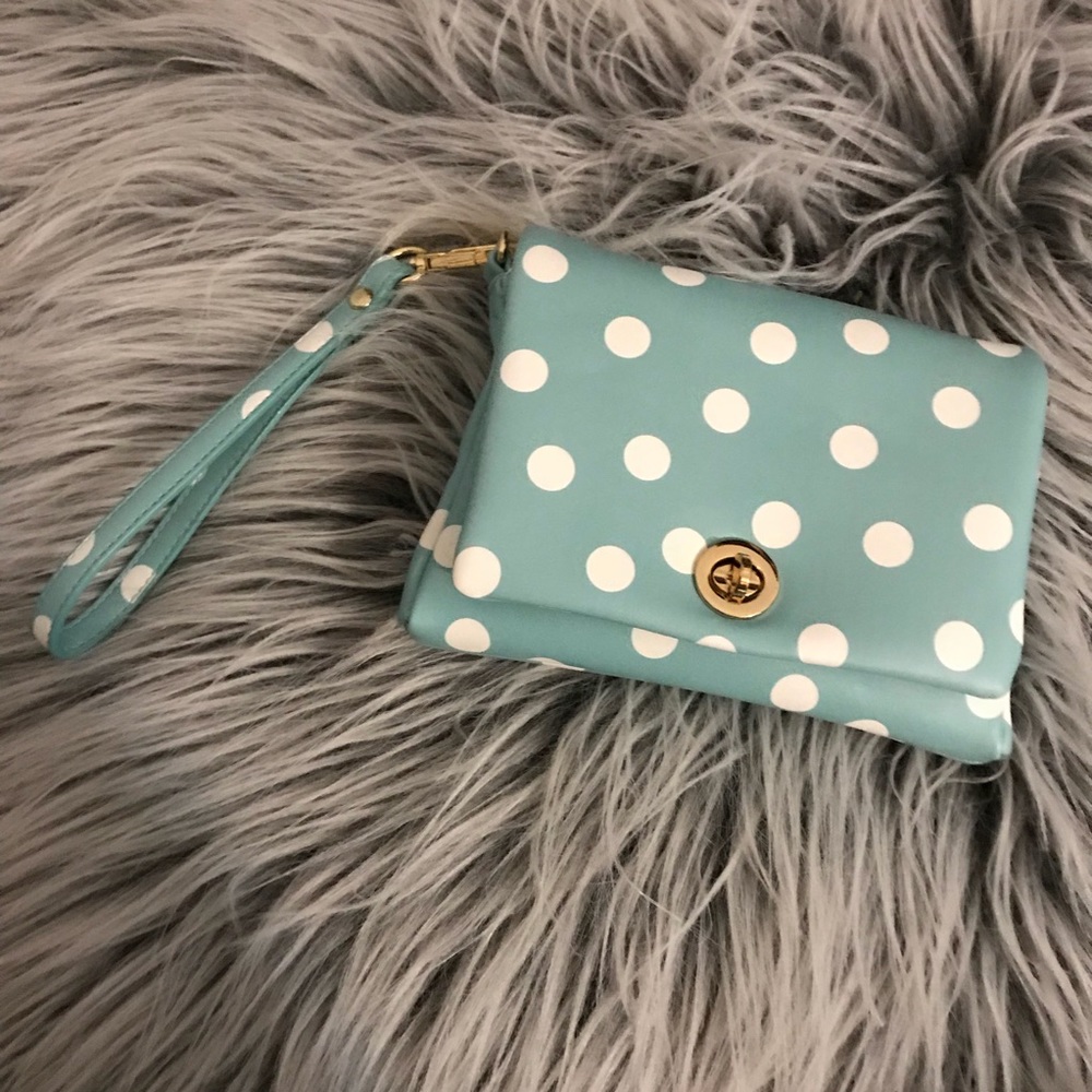 Cute charming Charlie blue purse with strap